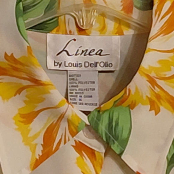 Linea by Louis Dell'Olio Vibrant Floral Blouse - Picture 3 of 4